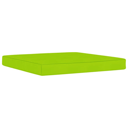 vidaXL Pallet Ottoman Cushion Bright Green Fabric-0