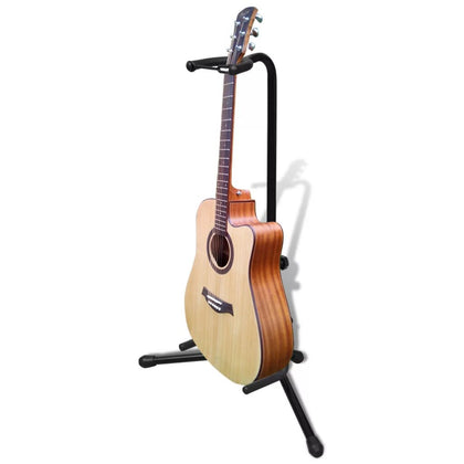 vidaXL Adjustable Single Guitar Stand Foldable