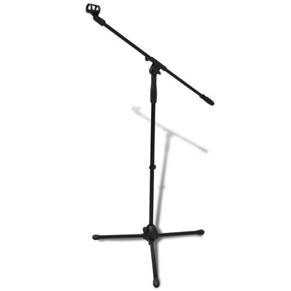 vidaXL Adjustable Microphone Stand Foldable